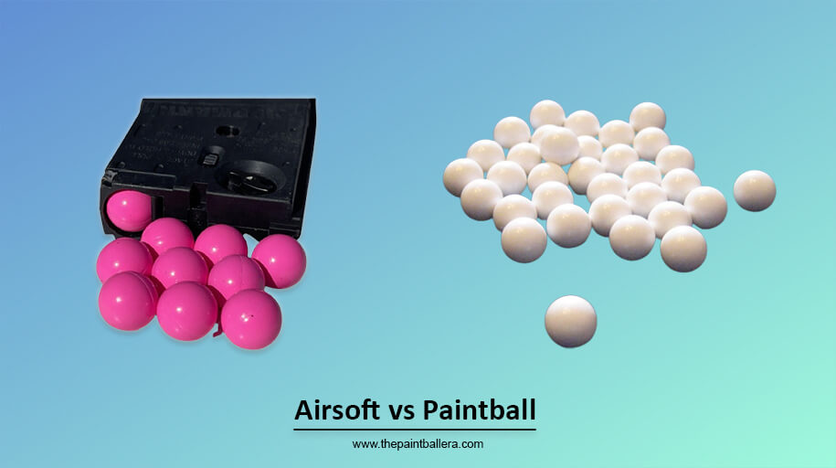 Airsoft vs Paintball