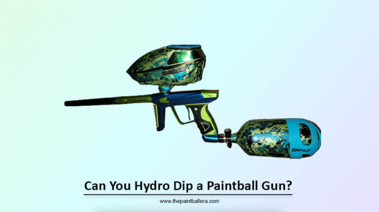 Can You Hydro Dip a Paintball Gun?