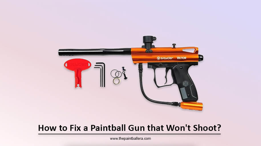 How to Fix a Paintball Gun That Won't Shoot