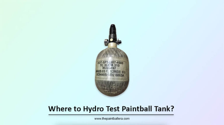 Where to Hydro Test Paintball Tank?